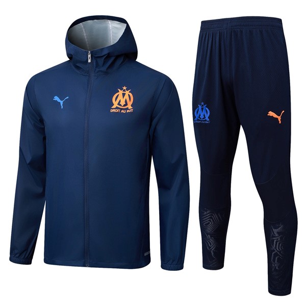 Coupe Vent Capuche Barcelone Marseille 2025-26 5